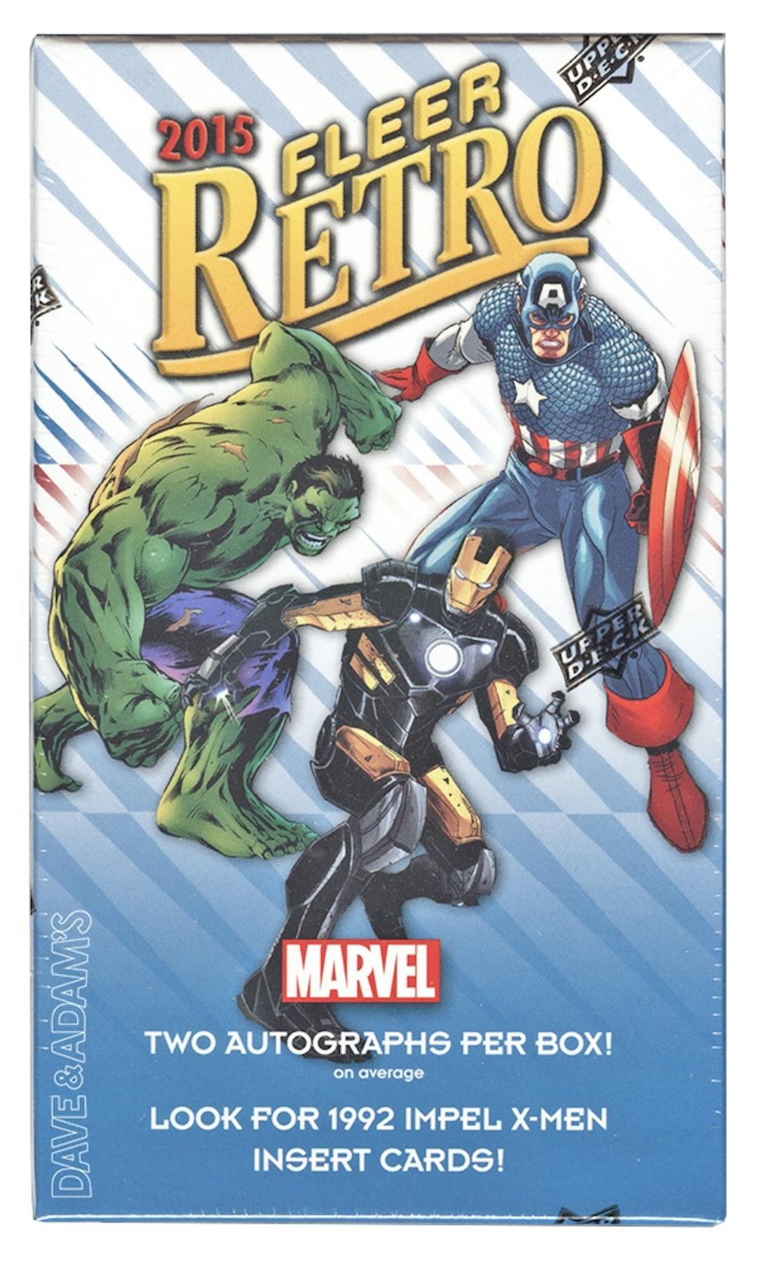 Marvel Fleer Retro Trading Cards Hobby MiniBox (Upper