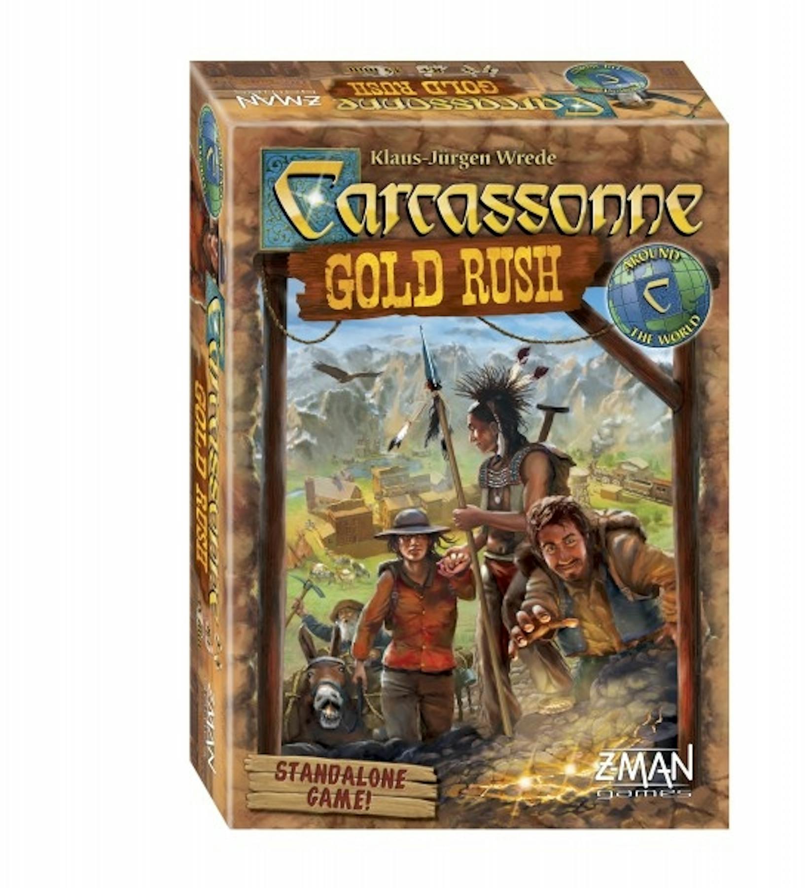 Carcassonne Gold Rush Board Game (ZMan) DA Card World