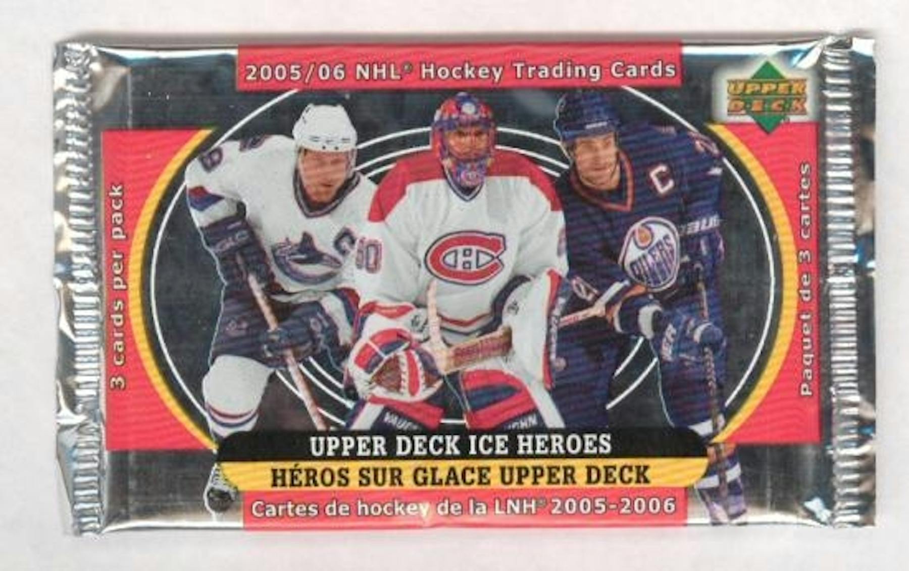2005 06 Upper Deck Mcdonalds Hockey Pack Da Card World