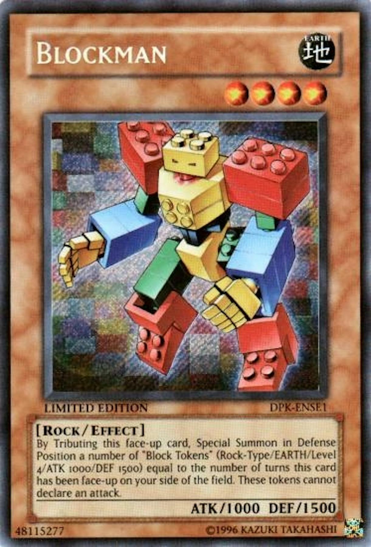 Yu-Gi-Oh Promo Single Blockman Secret Rare (DPK-ENSE1) | DA Card World