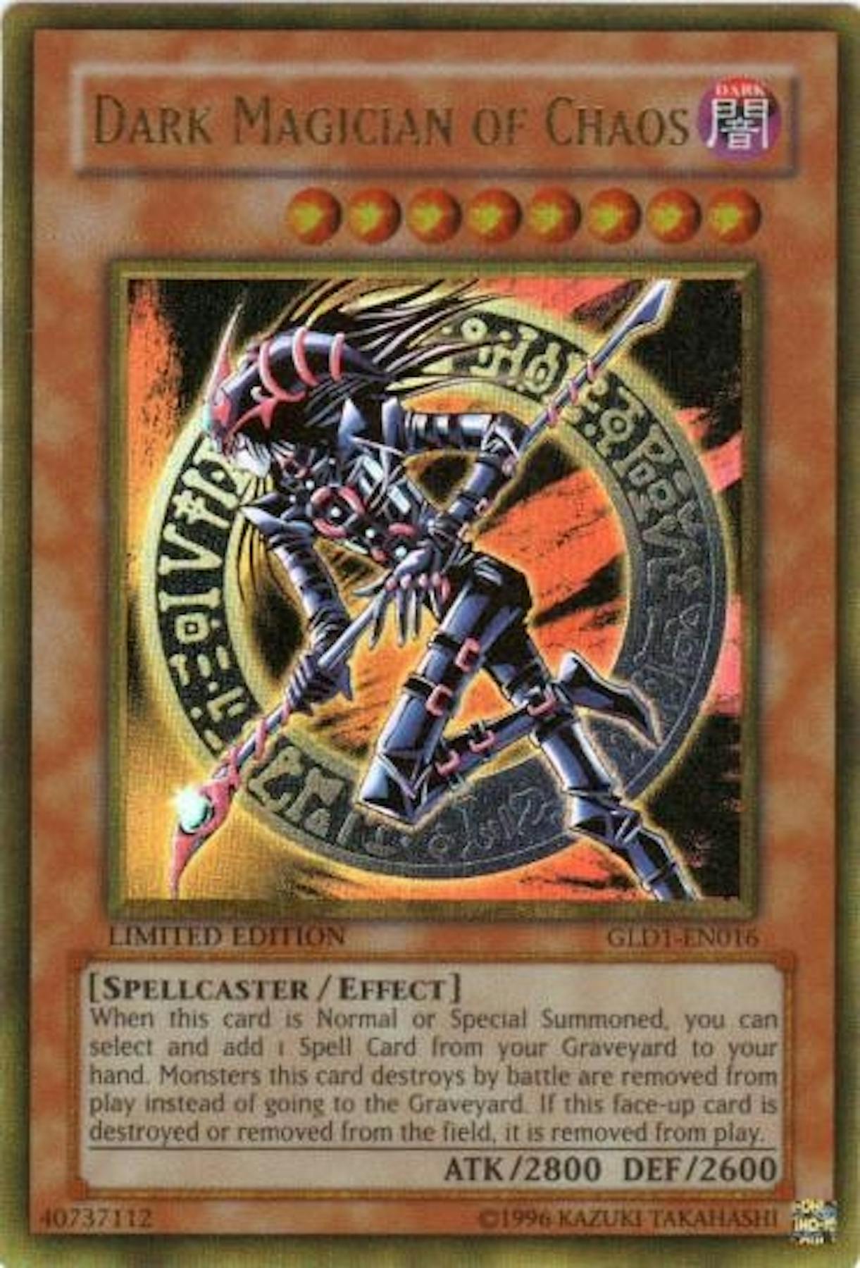 YuGiOh Gold Series 1 Single Dark Magician of Chaos Ultra Rare DA Card World YuGiOh Gold Series 1 Single Dark Magician of Chaos Ultra Rare DA Card World
