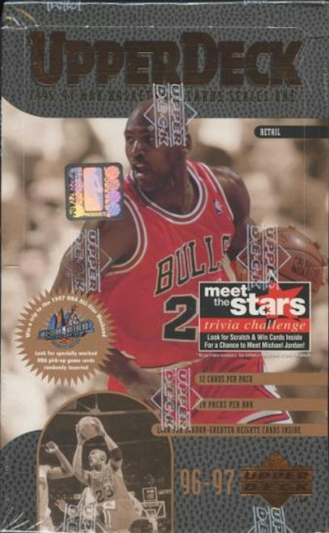 1996/97 Upper Deck Series 1 Basketball Retail Box DA Card World 1996/97 Upper Deck Series 1 Basketball Retail Box DA Card World