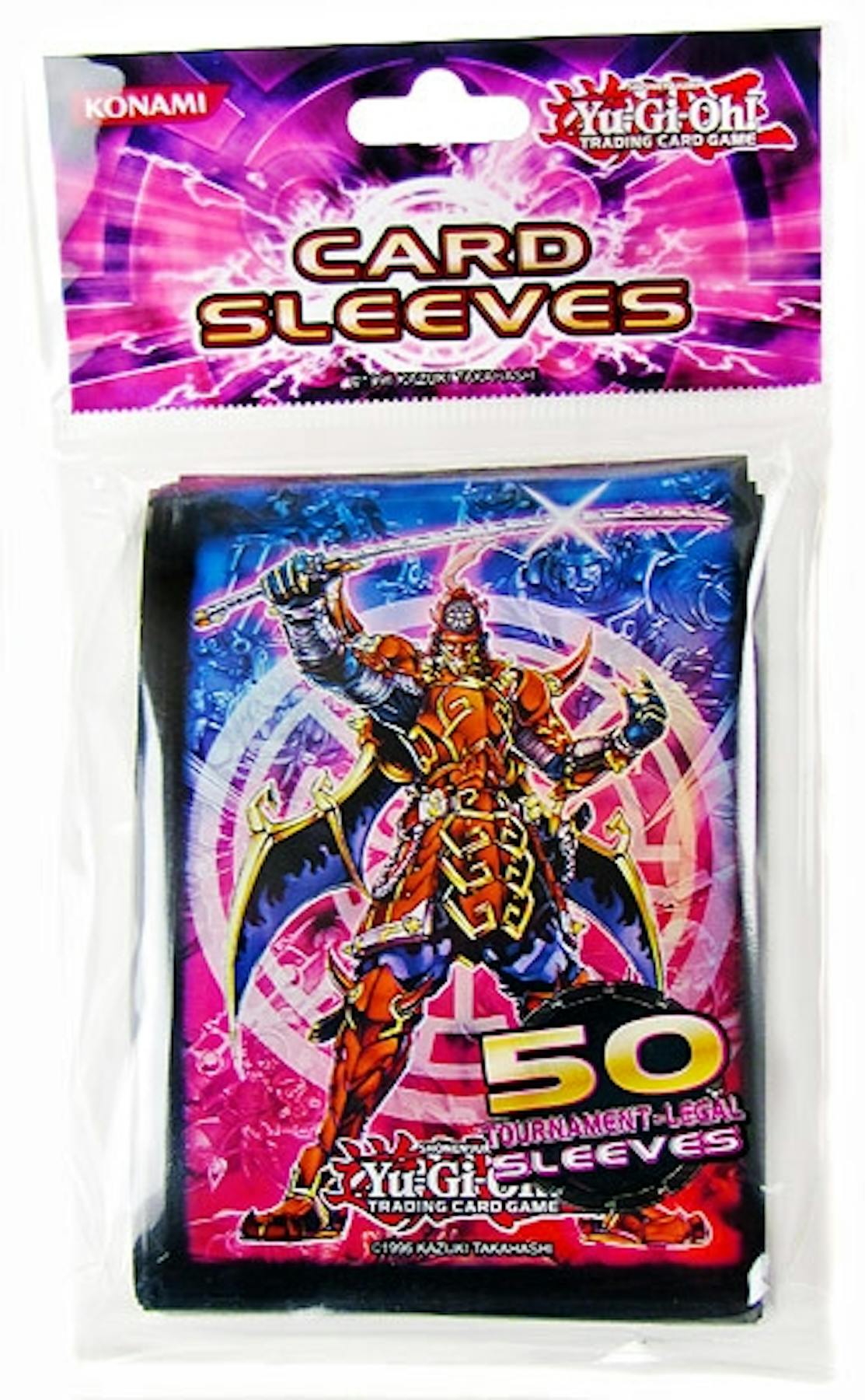 Sleeves Yu Gi Oh Konami Yu-Gi-Oh Legendary Six Samurai Card Sleeves 50 Count Pack | DA